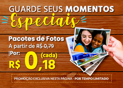 PROMOÇÃO Revelar fotos 10x15 (unitário)